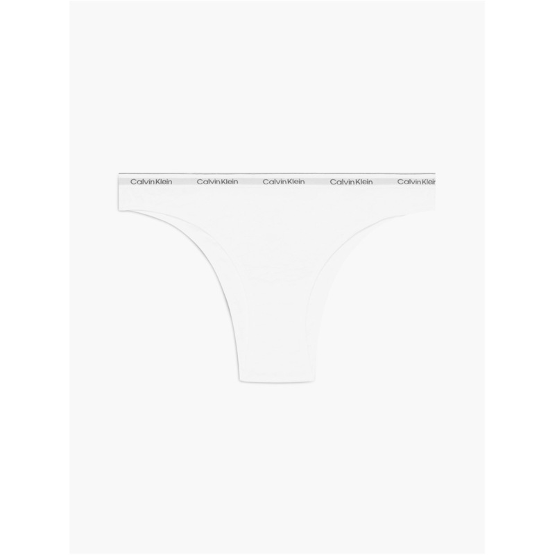 カルバンクライン レディース アンダー御召しもの ズボン下 スピード競技 Calvin Klein Lace Brazilian Thong White 白いこと