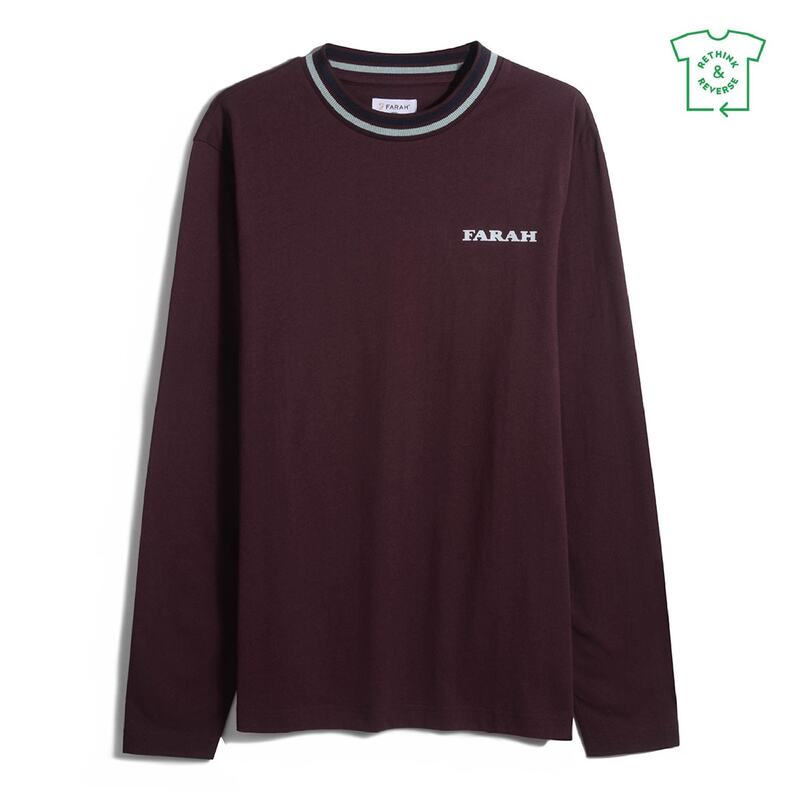 ファーラー メンズ アウター パーカー・スウェット Farah Colorado Swt Sn99 Farah Red レッド