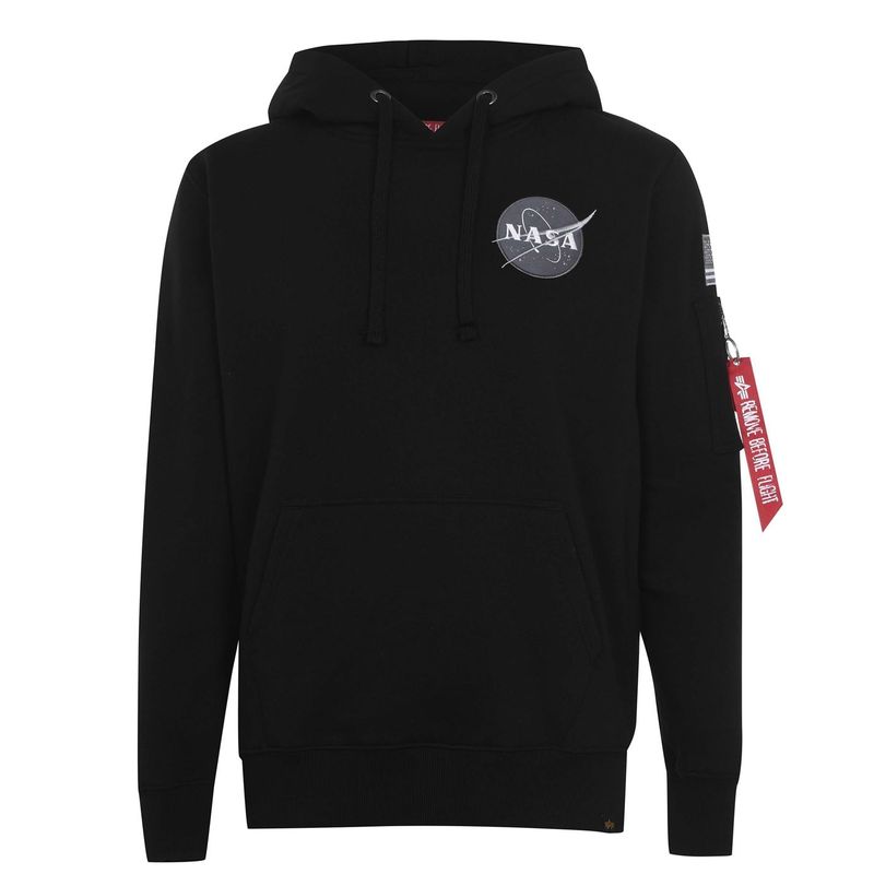 アルファインダストリーズ メンズ アウター ニット・セーター スウェット シャツ Alpha Industries Hooded Sweatshirt Black 03 ブラック