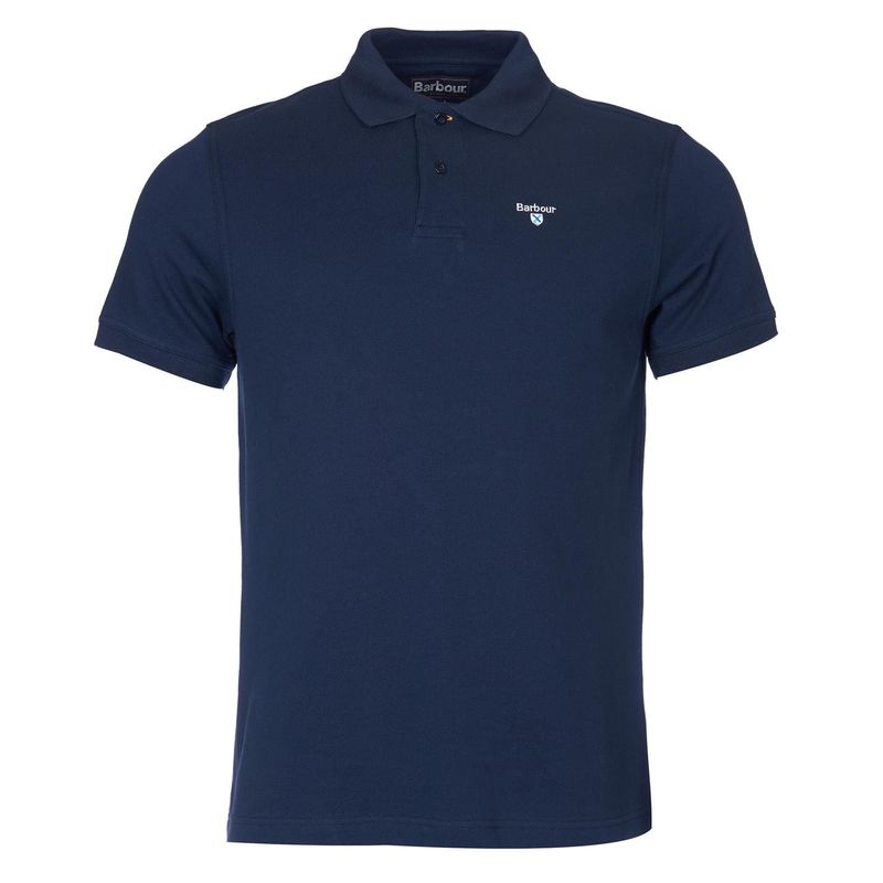 バブアー メンズ トップス Tシャツ ポロシャツ Barbour Sports Polo Shirt New Navy NY31 ネイビー