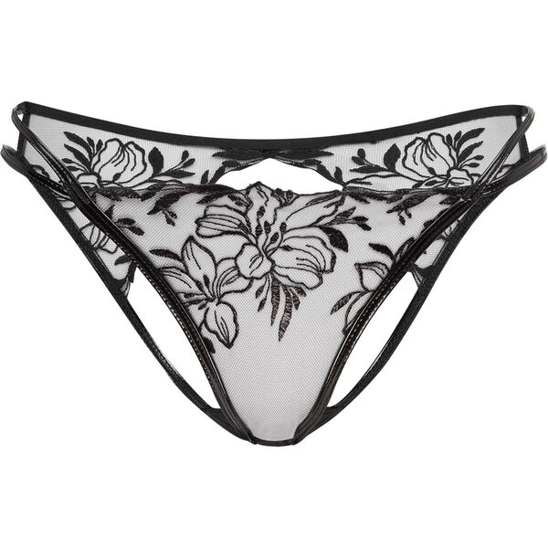 エージェントプロヴォケイター レディース アンダー御召しもの ズボン下 Agent Provocateur OZELLA Ouvert Black 黒いこと