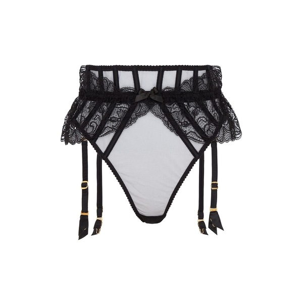 エージェントプロヴォケイター レディース アンダー御召しもの ズボン下 Agent Provocateur ROZLYN Suspender Thong Black 黒いこと