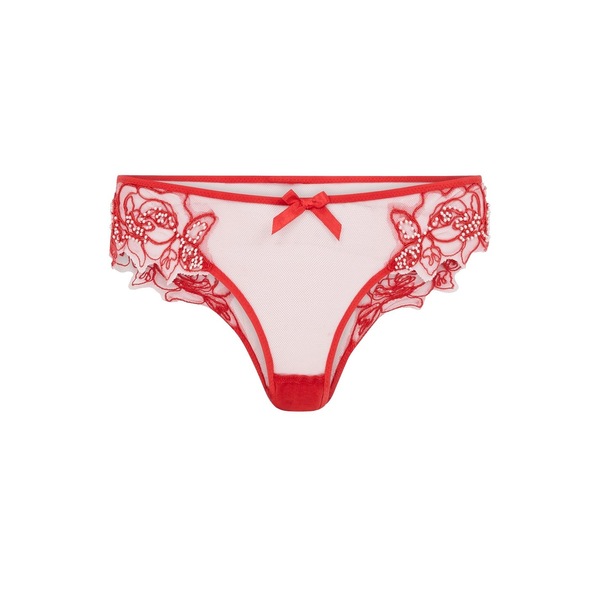 エージェントプロヴォケイター レディース アンダー御召しもの ズボン下 Agent Provocateur LINDIE Full Brief Red/Red 赤いこと