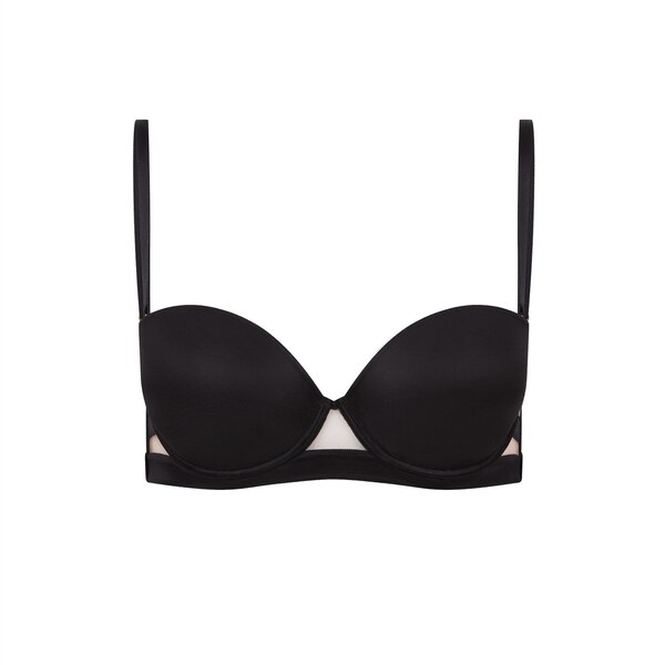 エージェントプロヴォケイター レディース アンダー御召しもの ブラ ストラップレス Agent Provocateur LUCKY Strapless Underwired Bra Black 黒いこと