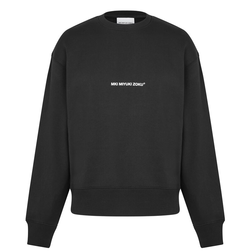 エムケーアイ メンズ アウター ニット・セーター セーター MKI Staple Crew Sweater Black ブラック