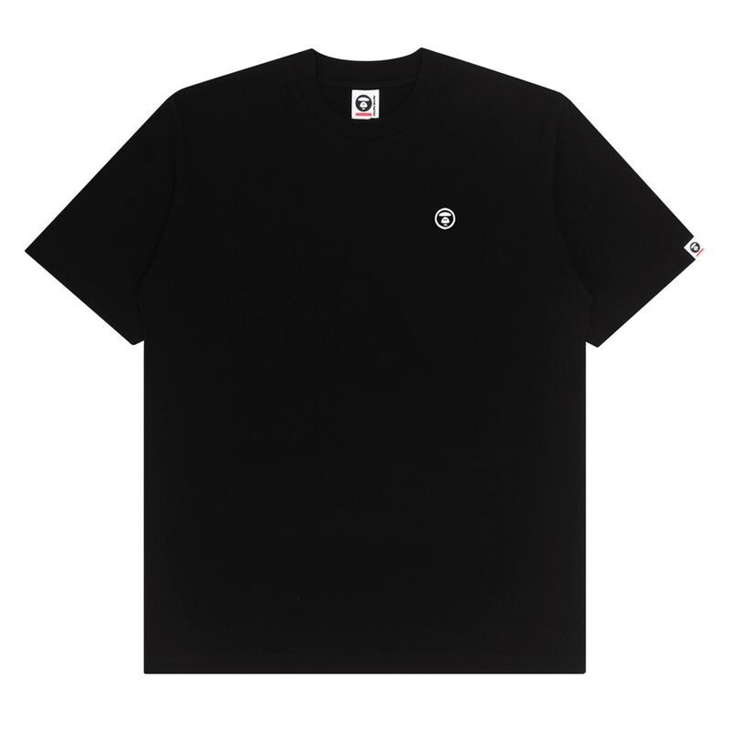 エエイプ メンズ トップス Tシャツ ロゴ AAPE Logo Patch T-Shirt Black BKX ブラック