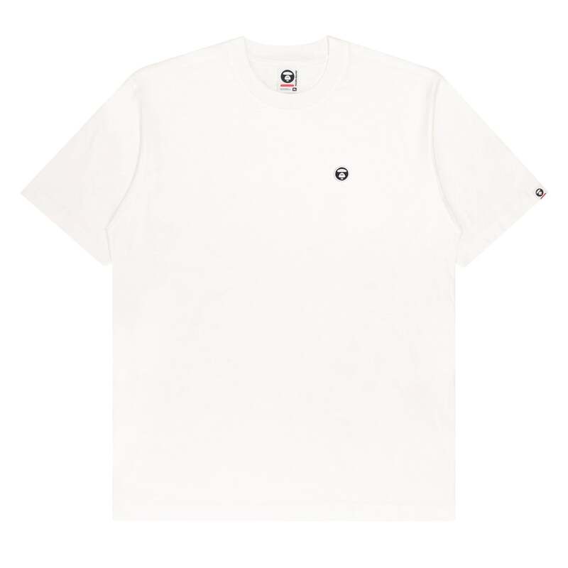 エエイプ メンズ トップス Tシャツ ロゴ AAPE Logo Patch T-Shirt Ivory IVX アイボリー