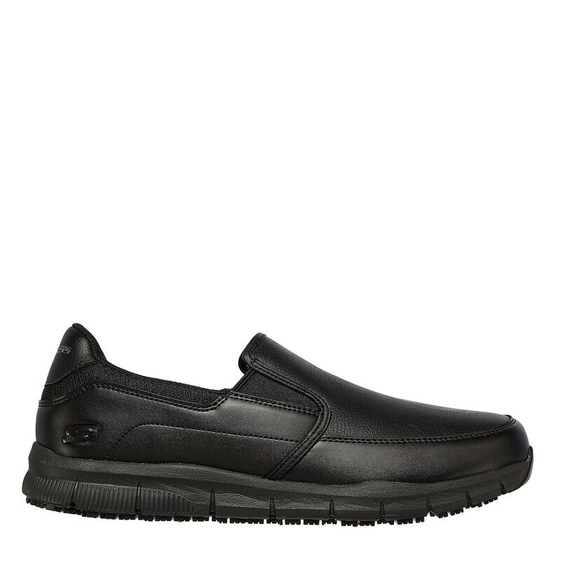 スケッチャーズ メンズ シューズ ブーツ・レインブーツ リラックスフィット Skechers Work Relaxed Fit: Nampa - Groton SR Black ブラック