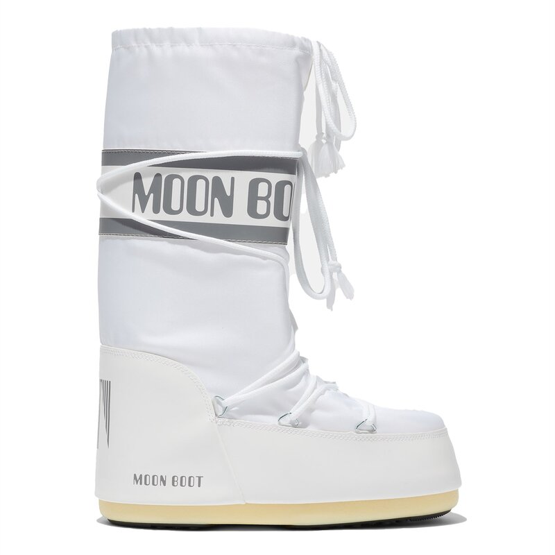 ムーンブーツ メンズ シューズ ブーツ・レインブーツ MOON BOOT Icon High White ホワイト