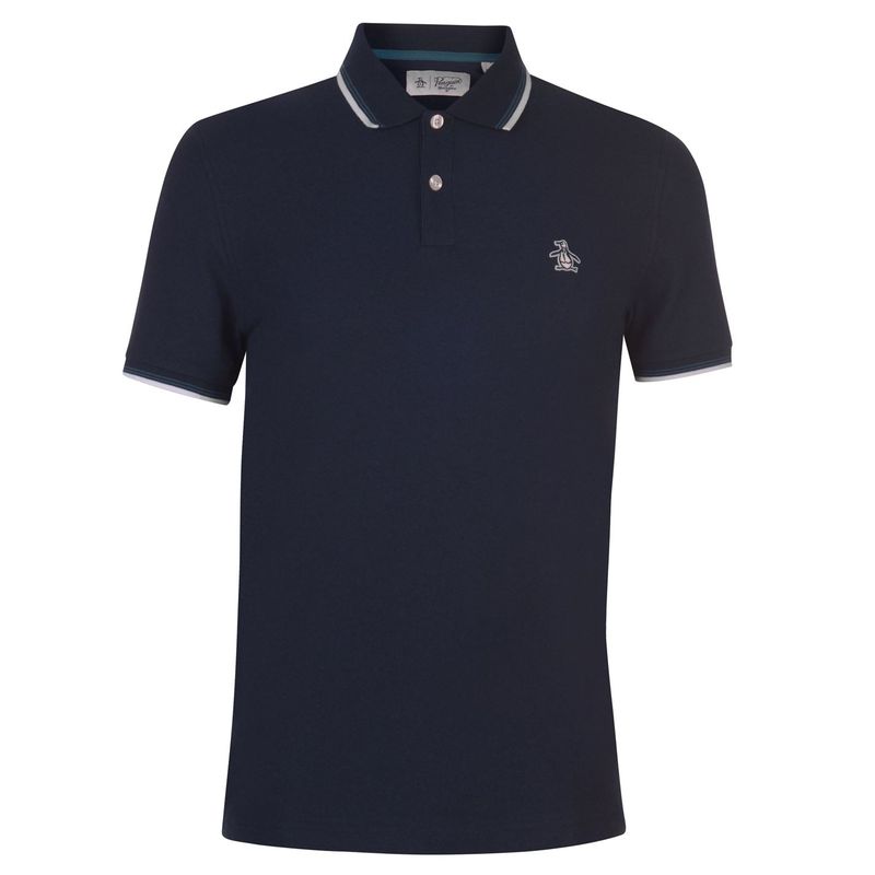 オリジナルペンギン メンズ トップス Tシャツ ポロシャツ Original Penguin Pete Polo Shirt Navy 413 ネイビー
