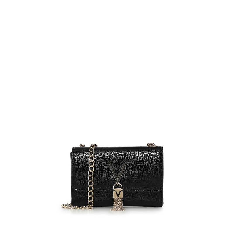 ヴァレンティーノ レディース バッグ ハンドバッグ Valentino Bags Fold Over Divina Bag Nero/Gold 574 ゴールド｜ReVida 店