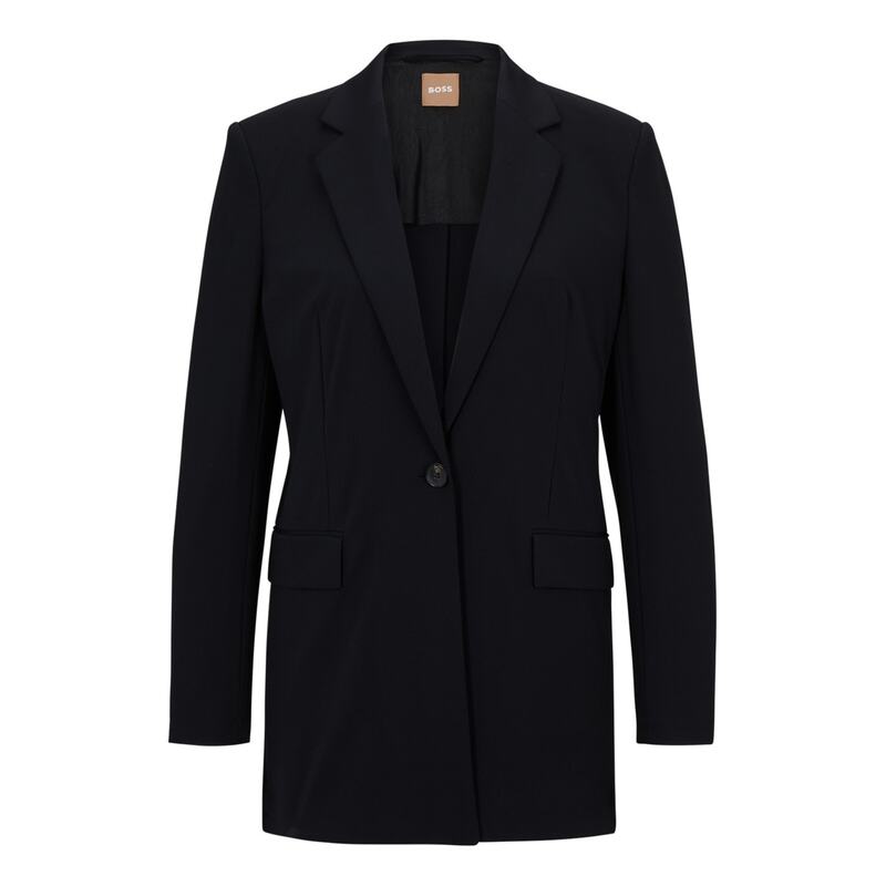 ボス レディース アウター ジャケット・ブルゾン Boss Jexotta 10250621 01 Black ブラック