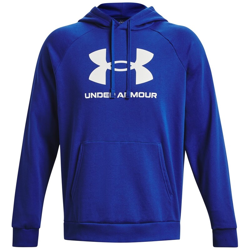 アンダーアーマー メンズ アウター パーカー・スウェット ロゴ Under Armour Rival Logo HD Sn99 Blue ブルー