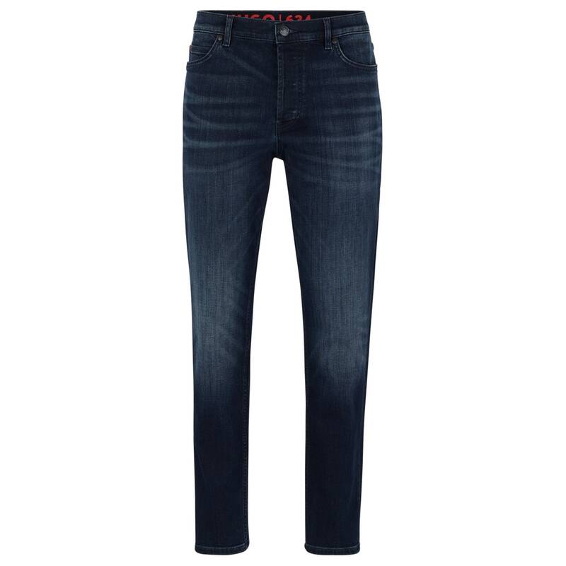 フューゴ メンズ ボトムス デニムパンツ HUGO 634 10245853 03 Navy 415 ネイビー