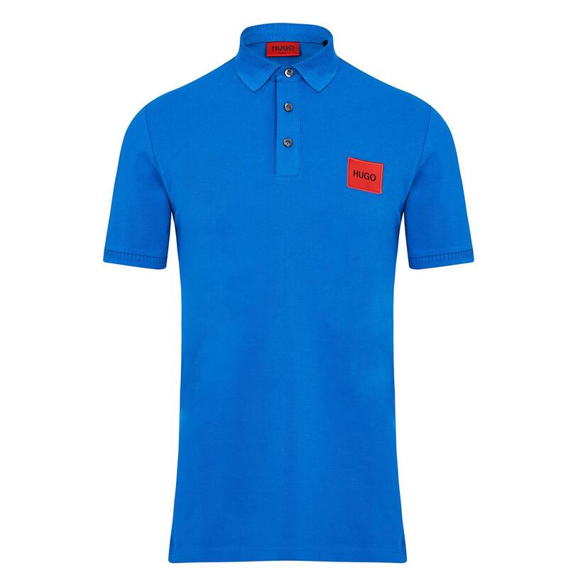 フューゴ メンズ トップス Tシャツ ポロシャツ Hugo Dereso Polo Shirt Blue 431 ブルー