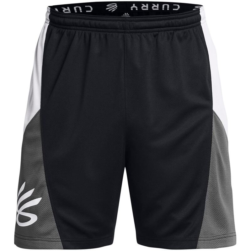 アンダーアーマー メンズ ボトムス ハーフパンツ・ショーツ Under Armour Curry Splash Shrt Sn42 Black/Grey ブラック｜ReVida 店