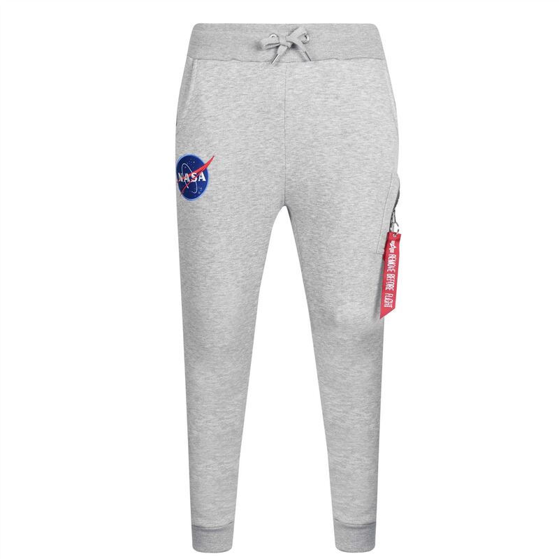 アルファインダストリーズ メンズ ボトムス カジュアルパンツ パンツ Alpha Industries NASA Jogging Pants Grey Heather 17 グレー