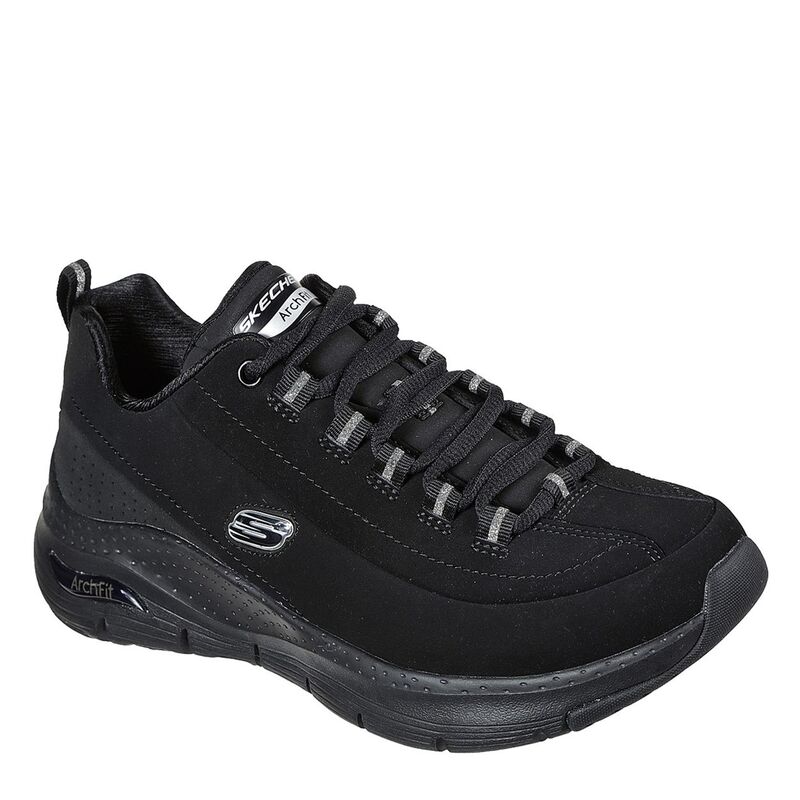 スケッチャーズ レディース シューズ スニーカー Skechers Arch Fit Metro Skyline Trainers Women's Black ブラック 20,286円
