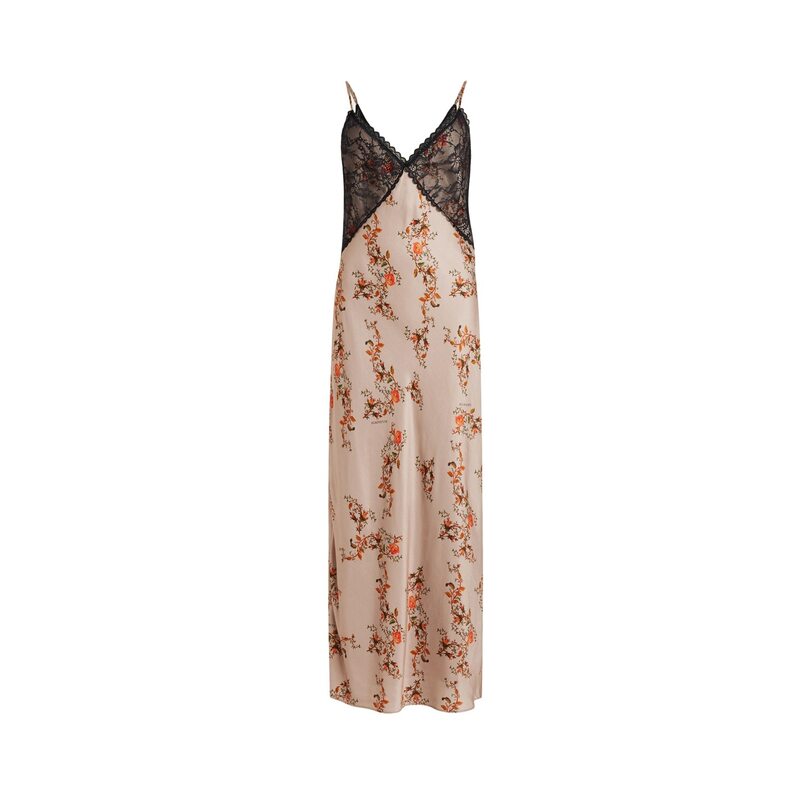 オールセインツ レディース トップス ワンピース AllSaints All Immy Oto Drs Ld42 Almond Beige ベージュ｜ReVida 店