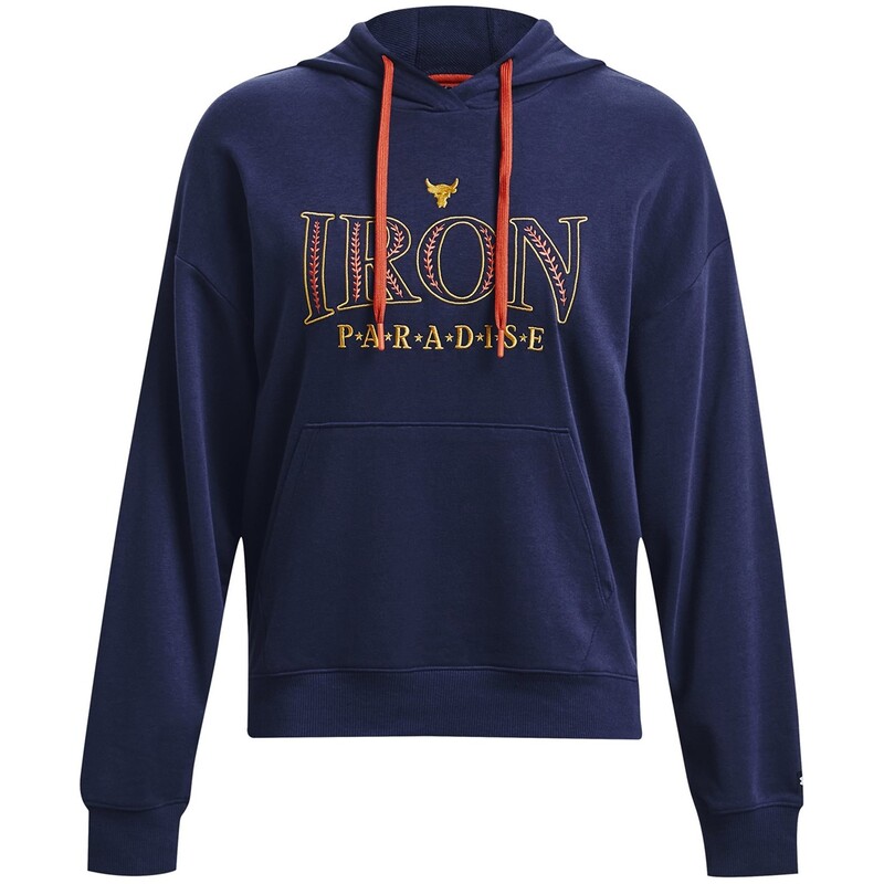 アンダーアーマー レディース アウター パーカー・スウェット パーカー Under Armour Project Rock Everyday Hoodie Womens Blue ブルー 9,975円