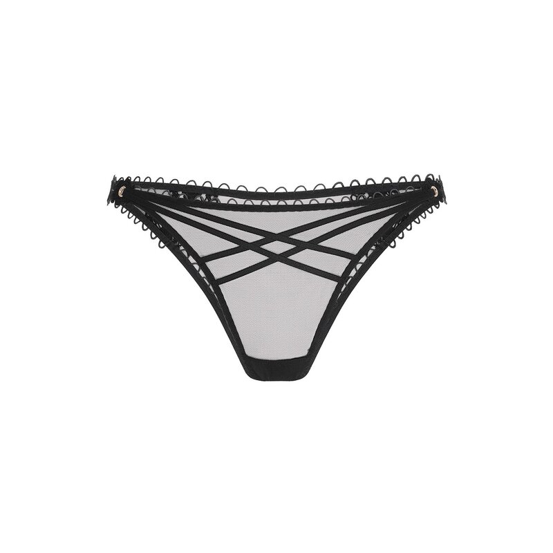 エージェントプロヴォケイター レディース アンダーお召しもの ズボン下 Agent Provocateur DORETTA Full Brief Black 黒いこと