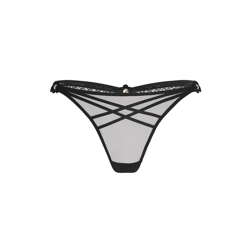 エージェントプロヴォケイター レディース アンダーお召しもの ズボン下 Agent Provocateur DORETTA Thong Black 黒いこと