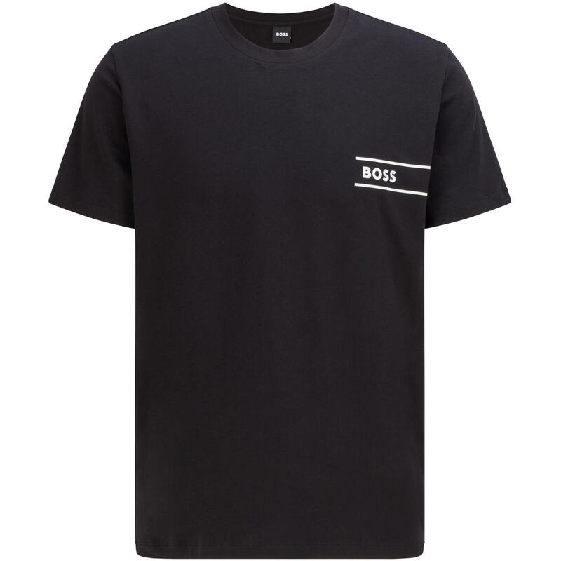 ボス メンズ トップス Tシャツ コットン Boss Relaxed-Fit Cotton T Shirt Black 001 ブラック
