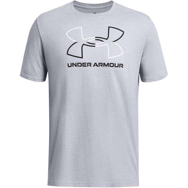 アンダーアーマー メンズ トップス シャツ Under Armour GL FOUNDATION UPDATE SS Charcoal/Black ブラック