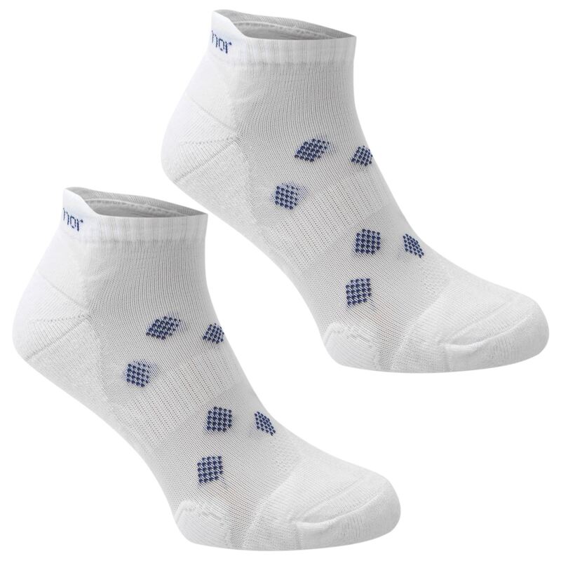 カリマー レディース アンダーウェア 靴下 Karrimor 2 Pack Running Socks Ladies White ホワイト