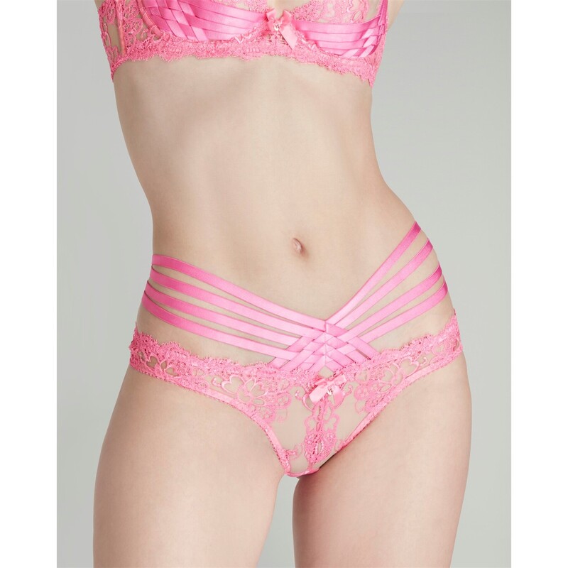 エージェントプロヴォケイター レディース アンダー御召しもの ズボン下 Agent Provocateur DIONI Full Brief Pink さくら色