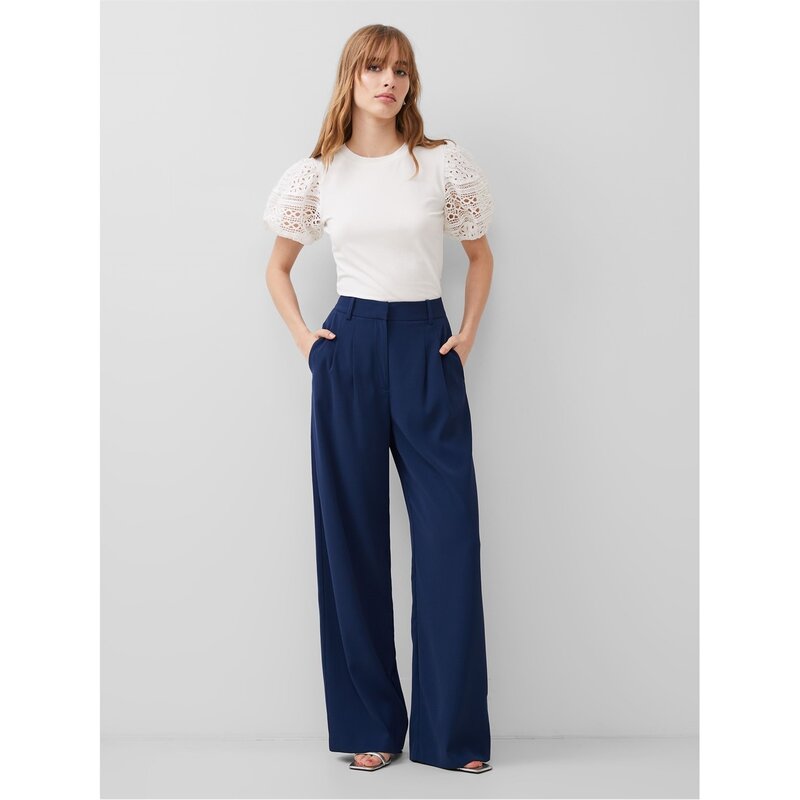 フレンチコネクション レディース ボトムス カジュアルパンツ French Connection FC Harry Trouser Ld00 Blackout｜ReVida 店