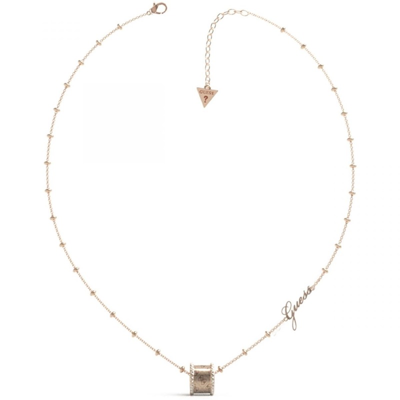 ゲス レディース アクセサリー ネックレス・チョーカー・ペンダントトップ レース Guess Jewellery Round Harmony Necklace UBN01153RG Pink ピンク