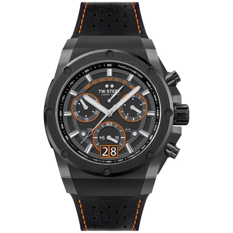 ティーダブルスティール メンズ 付属品 ウオッチ TW Steel Ace Watch ACE124 Black 黒いこと