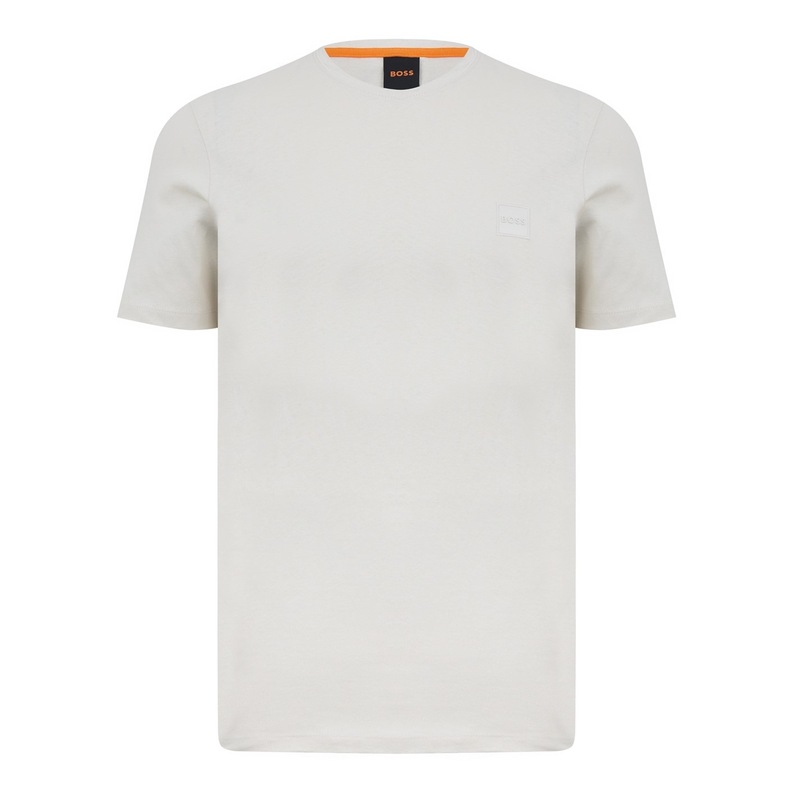 ボス メンズ トップス Tシャツ Boss Tales T Shirt Open White 131 ホワイト