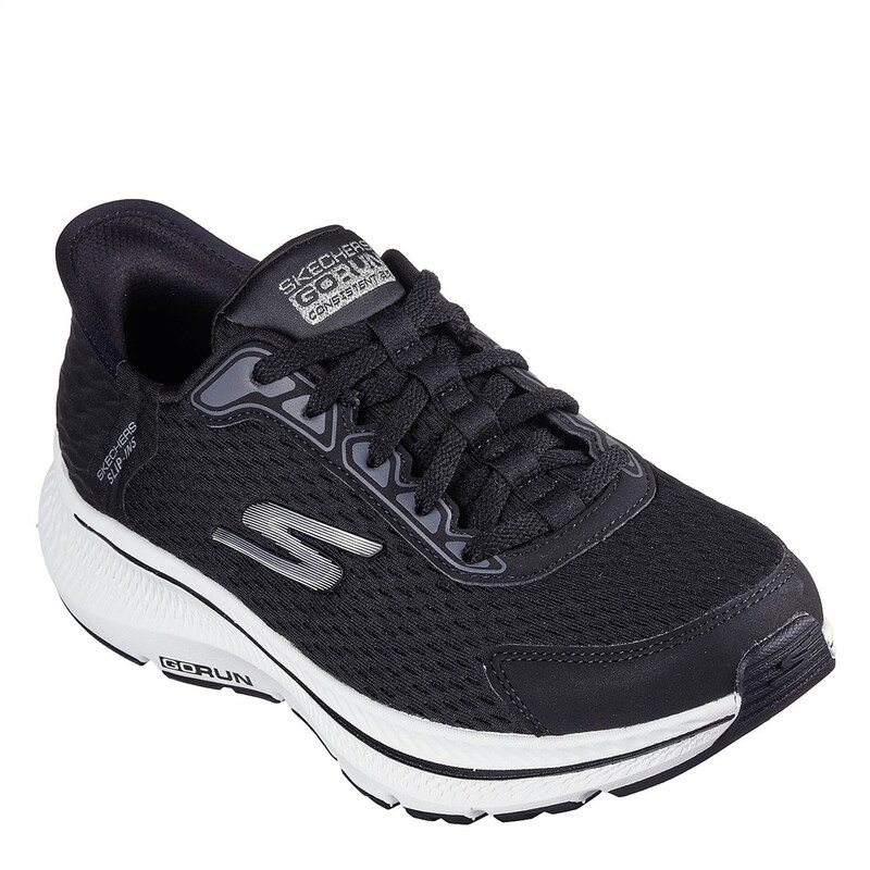 スケッチャーズ レディース シューズ スニーカー Skechers Slip-Ins: Go Run Consistent 2.0 - Endure Black 黒いこと
