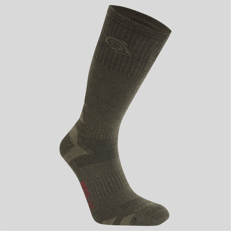 クラッグホッパーズ レディース アンダーウェア 靴下 ウール Craghoppers NL Adv Wool Sock WdlndG/ParkG