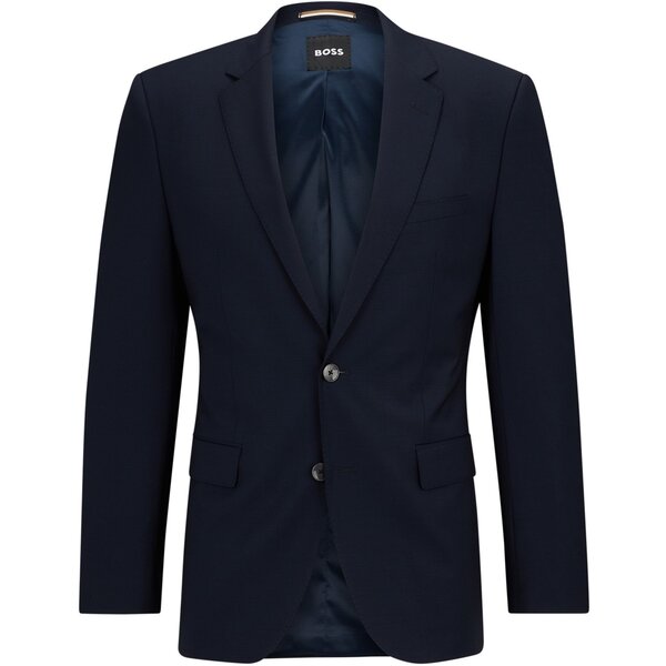 ボス メンズ アウター ジャケット・ブルゾン Boss H-Jasper-MM-C-224 10245447 01 Dark Blue 405 ブルー