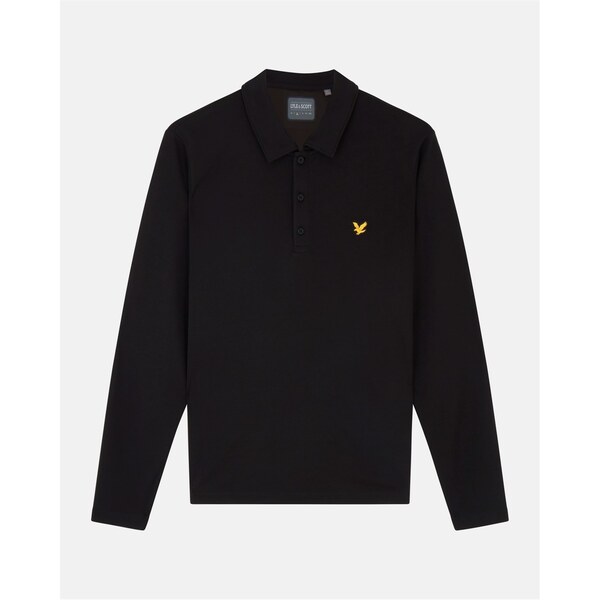 ライルアンドスコット メンズ トップス ポロシャツ Lyle and Scott Lyle LS Tech Polo Sn99 Jet Black ブラック
