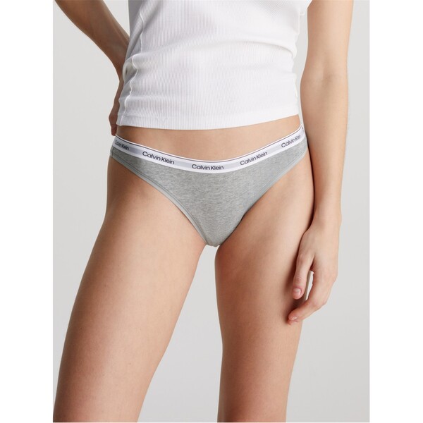 カルバンクライン レディース アンダー御召しもの ズボン下 Calvin Klein Calvin Mod Lgo Tng Ld00 Grey Heather 薄墨色