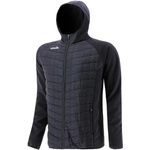 オニール メンズ アウター 上衣・上衣 上衣 ONeills Peru Light Weight Padded Jacket Senior Black 黒いこと メンズファッション-コート・ジャケット