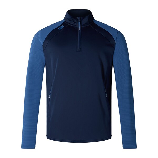 カンタベリー メンズ アウター 上衣・上衣 ハーフジップ Canterbury Elt quarter Zip Top 錫00 Navy 米国海軍