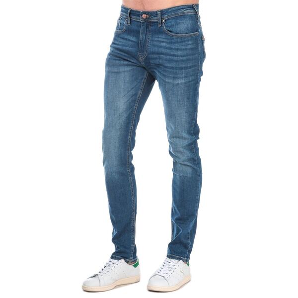 ダックアンドカバー メンズ ボトムス デニムパンツ ジーンズ Duck and Cover Overbug Tapered Jeans Denim デニム