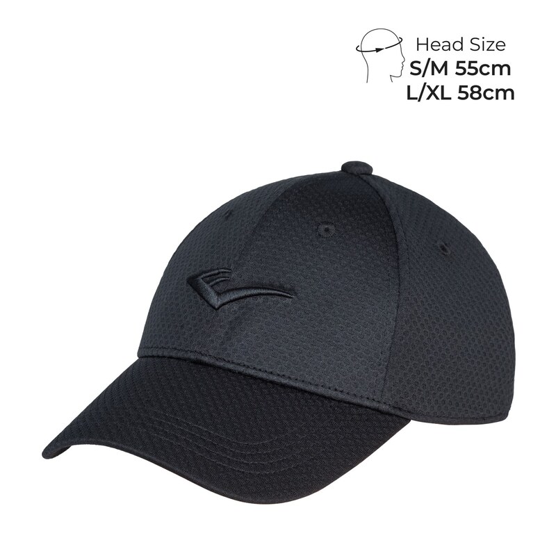 エバーラスト メンズ アクセサリー 帽子 メッシュ キャップ Everlast Mesh Cap 00 Triple Black ブラック
