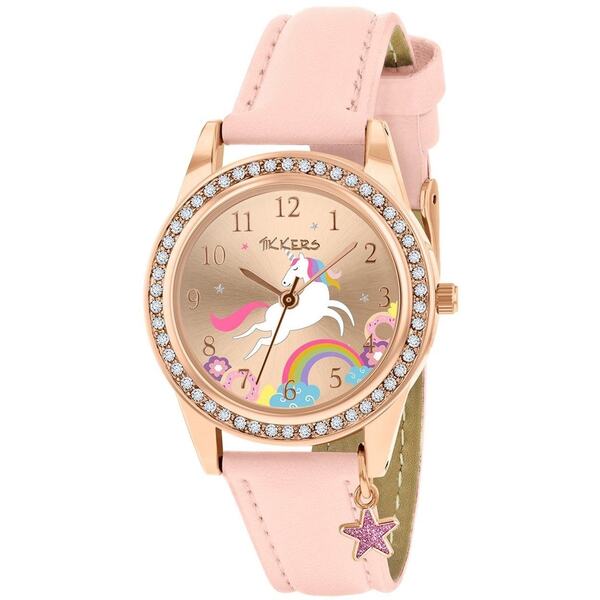 ティッカーズ メンズ アクセサリー 腕時計 Tikkers Pink Strap Rose G Pink ピンク