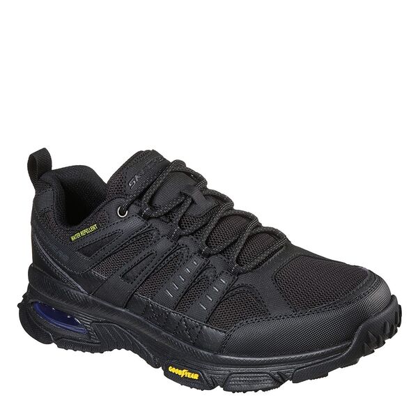 スケッチャーズ メンズ シューズ スニーカー レース Skechers Goodyear Lace-Up Outdoor Sneaker W Walking Shoes Mens Black ブラック