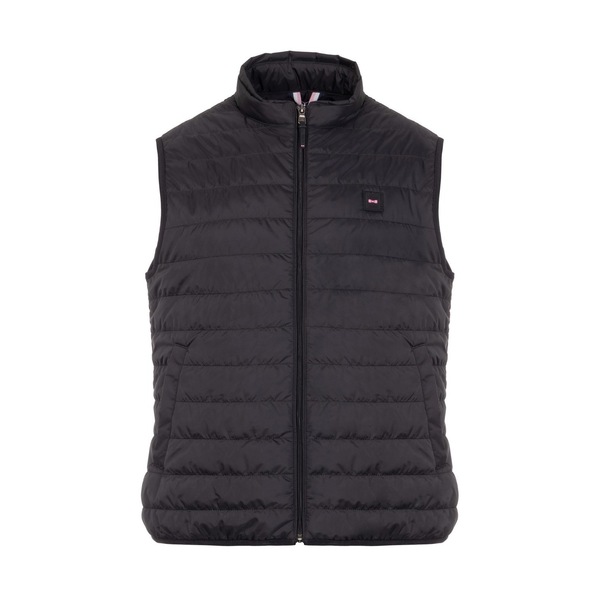 エデン運動場 メンズ アウター 上衣・上衣 ノースリーブ 上衣 Eden Park Navy blue sleeveless puffa jacket NO 米国海軍