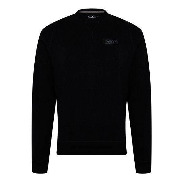 バブアー メンズ アウター パーカー・スウェット 汗水 プルオーバー Barbour International Essential Sweatshirt Black/Blk BK71 黒いこと