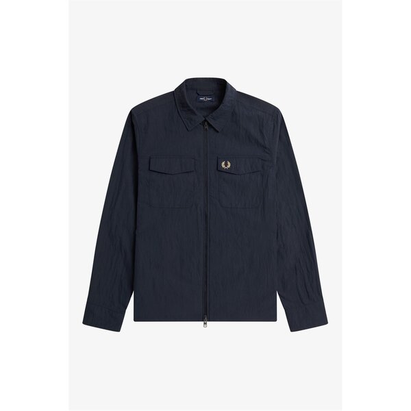 楽天市場】FRED PERRY(フレッドペリー)Mens Zip Overshirt メンズ
