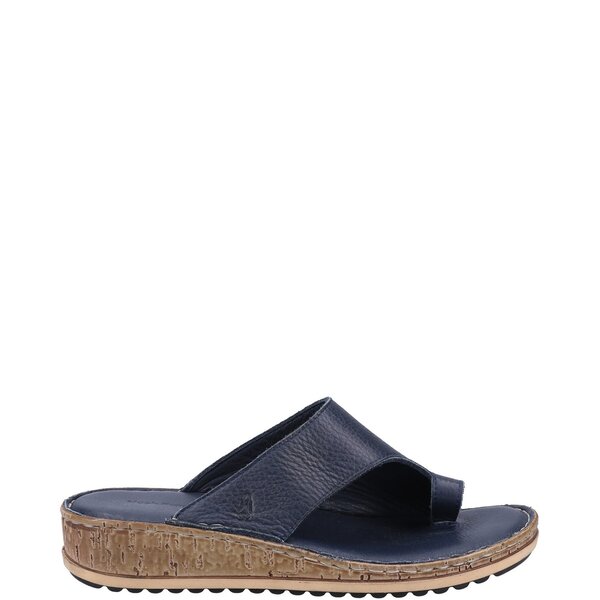 ハッシュパピー レディース シューズ サンダル Hush Puppies Elissa Toepost Sandal Navy ネイビー｜ReVida 店