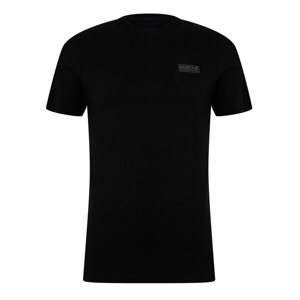 バブアー メンズ トップス Tシャツ ロゴ Barbour International Small Logo T-Shirt Black/Blk BK71 ブラック